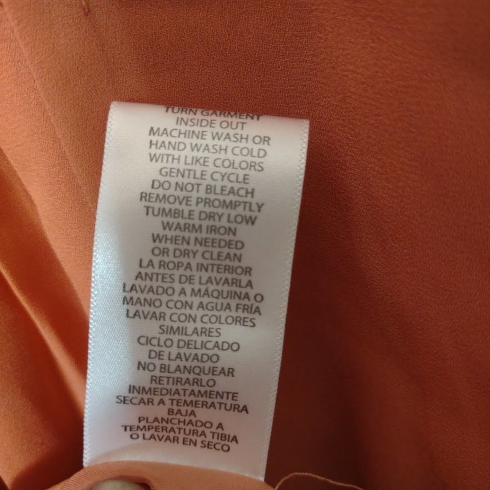 Nanette Lepore Coral Pleated Shift Dress 4 - Picture 3 of 7